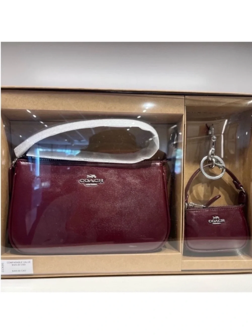 Coach Boxed Nolita 19 And Nolita Bag Charm Set Holidays